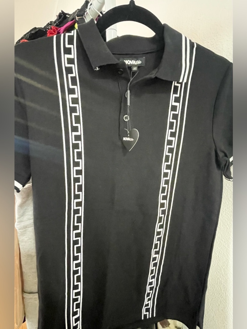 FN Kids Short-Sleeve Polo with White Trim